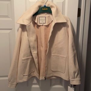 Bagatelle Collection Cream Coat Size XL NEW WITH TAGS